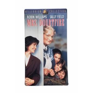 Mrs. Doubtfire Millennium Collection VHS Tape Comedy Movie